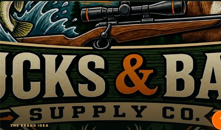 Bucks & Bass Supply Co. sign